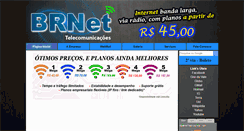 Desktop Screenshot of brnet.com.br